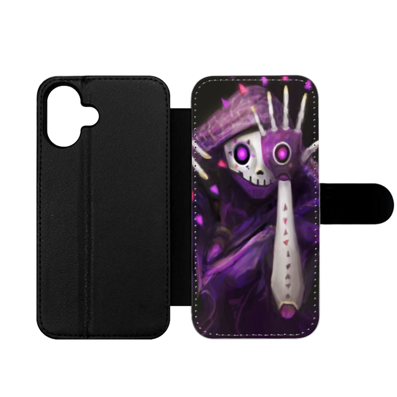 Overwatch Sombra Battle Mode Wallet iPhone Case