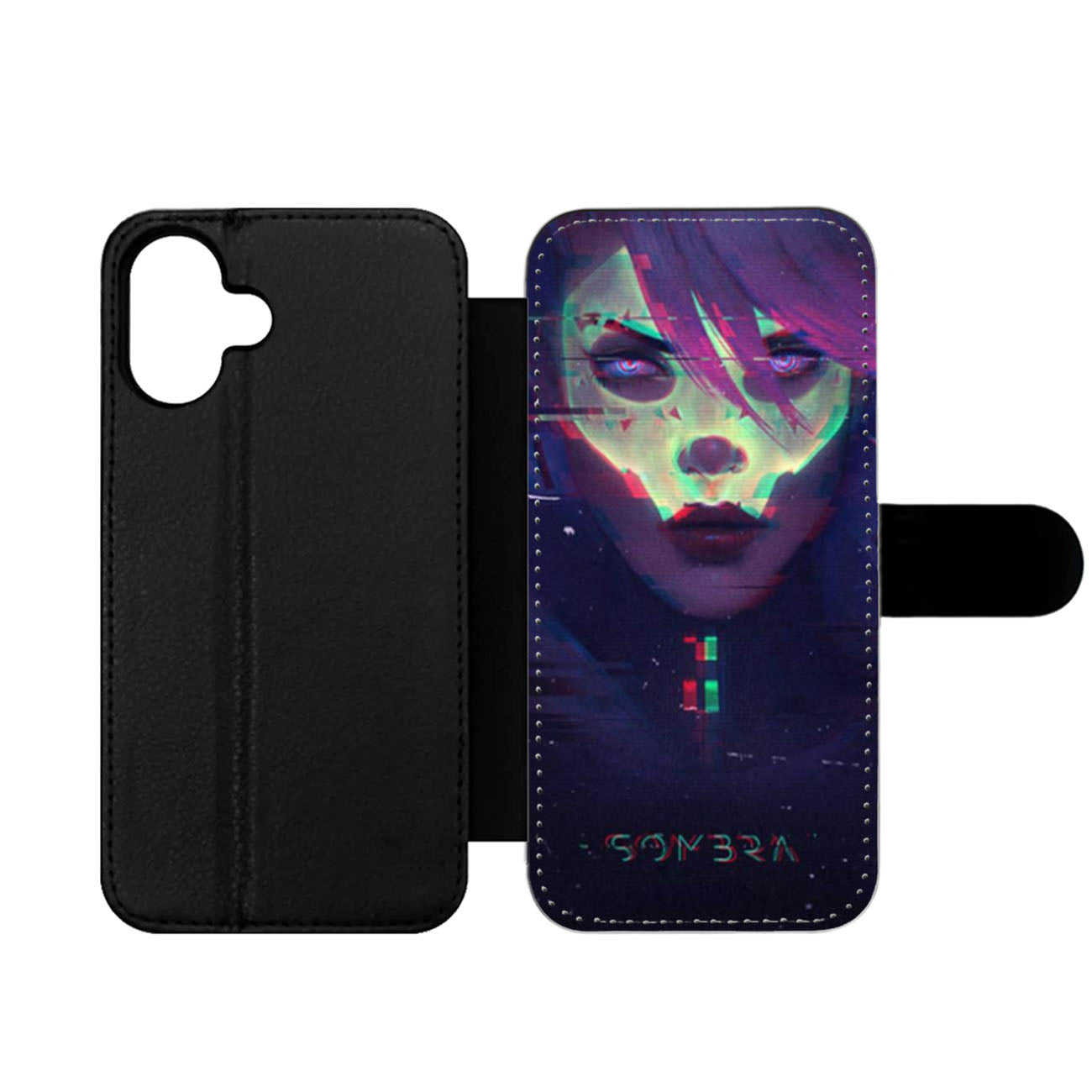 Overwatch Sombra Olivia Colomar Wallet iPhone Case