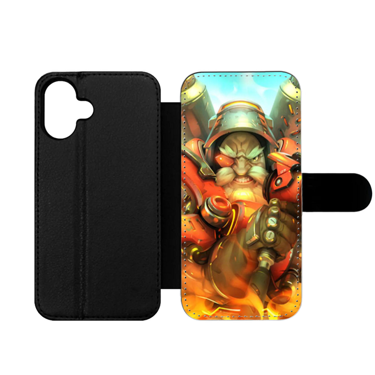 Overwatch Torbjorn Destroyer Wallet iPhone Case