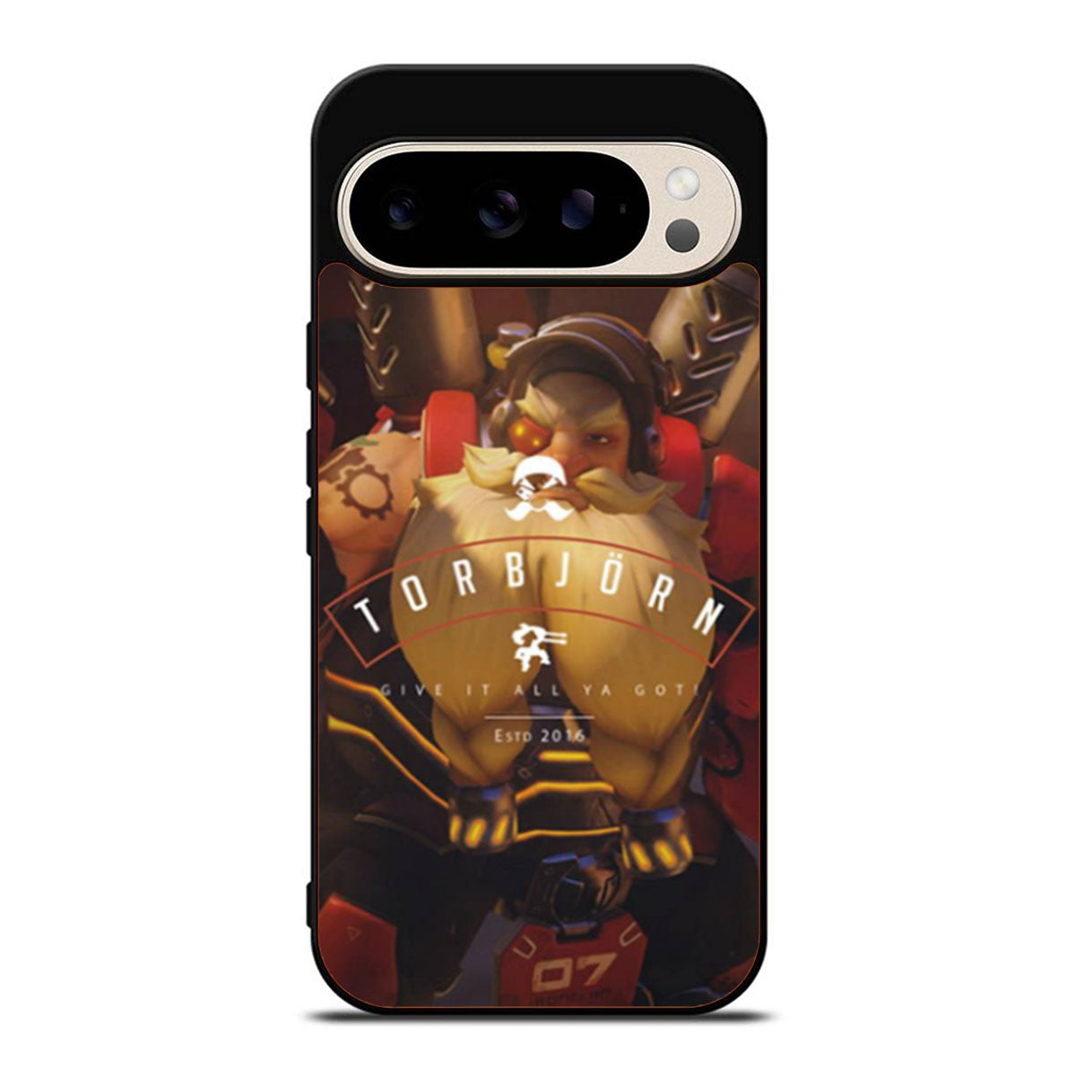 Overwatch Torbjorn Give It All Ya Got Google Pixel 9 Pro Case