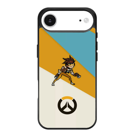 Overwatch Tracer Pixel Spray iPhone Air Case
