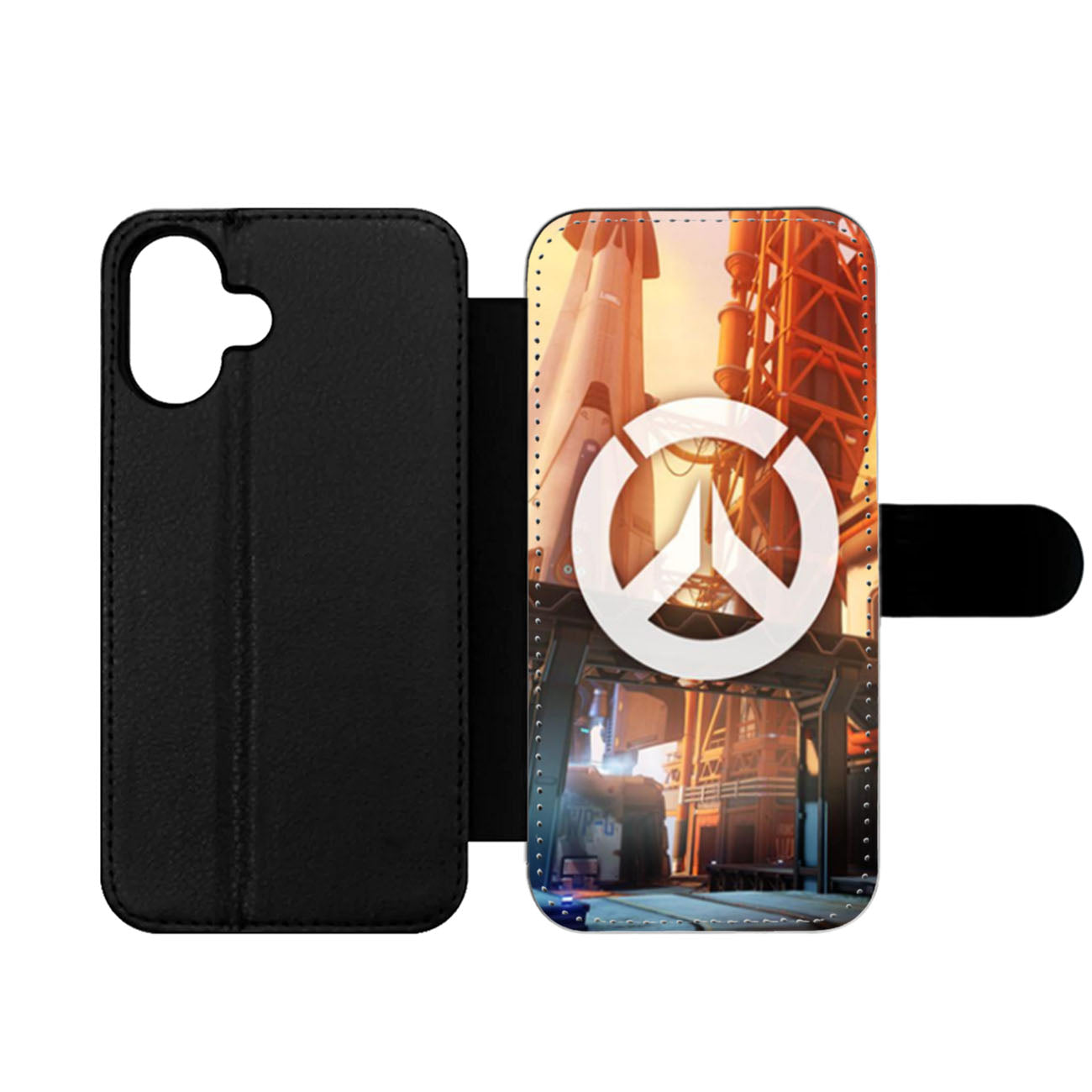 Overwatch Watchpoint Gibraltar Wallet iPhone Case