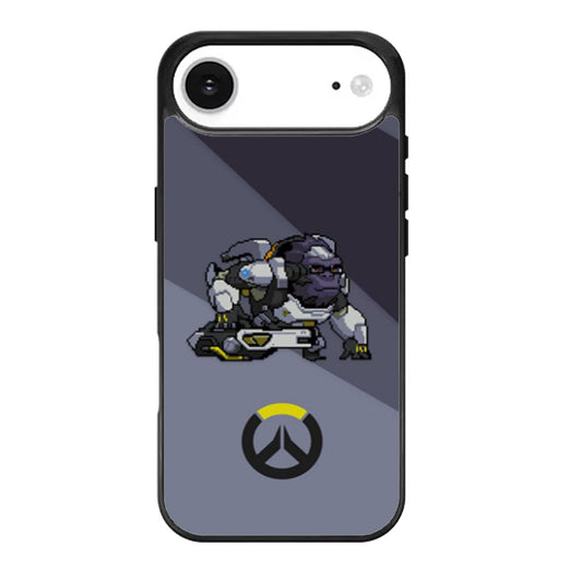 Overwatch Winston Pixel Spray iPhone Air Case