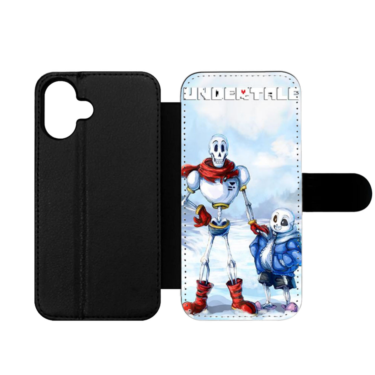PAPYRUS AND UNDERTALE Wallet iPhone Case