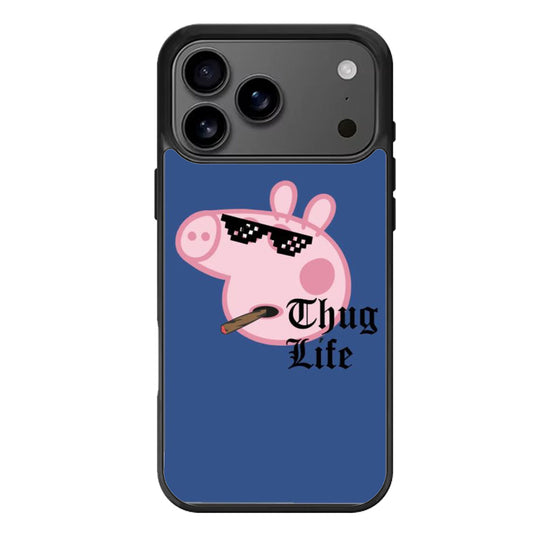 PEPPA PIG THUG LIFE iPhone 17 Pro Max Case