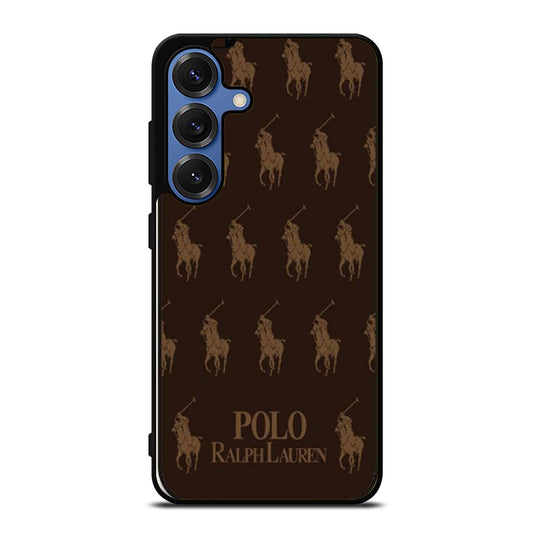 POLO RALPH LAUREN COLLAGE BROWN Samsung S25 Ultra Case