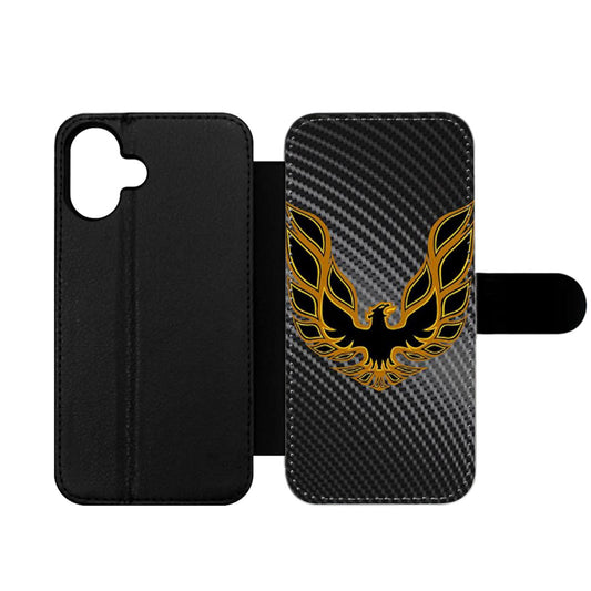 PONTIAC TRANS AM FIREBIRD CARBON Wallet iPhone Case