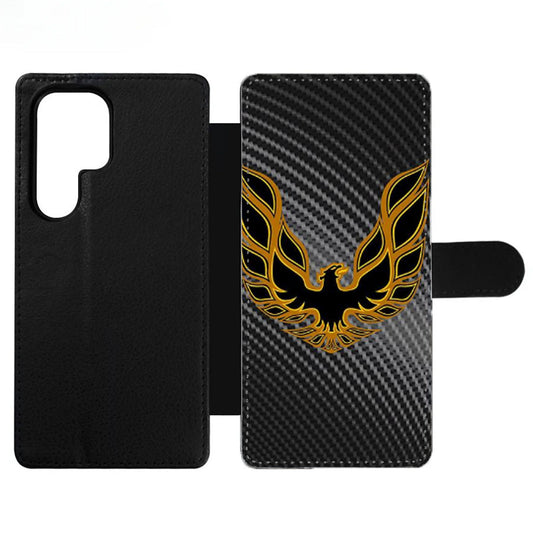 PONTIAC TRANS AM FIREBIRD CARBON Wallet Samsung Case