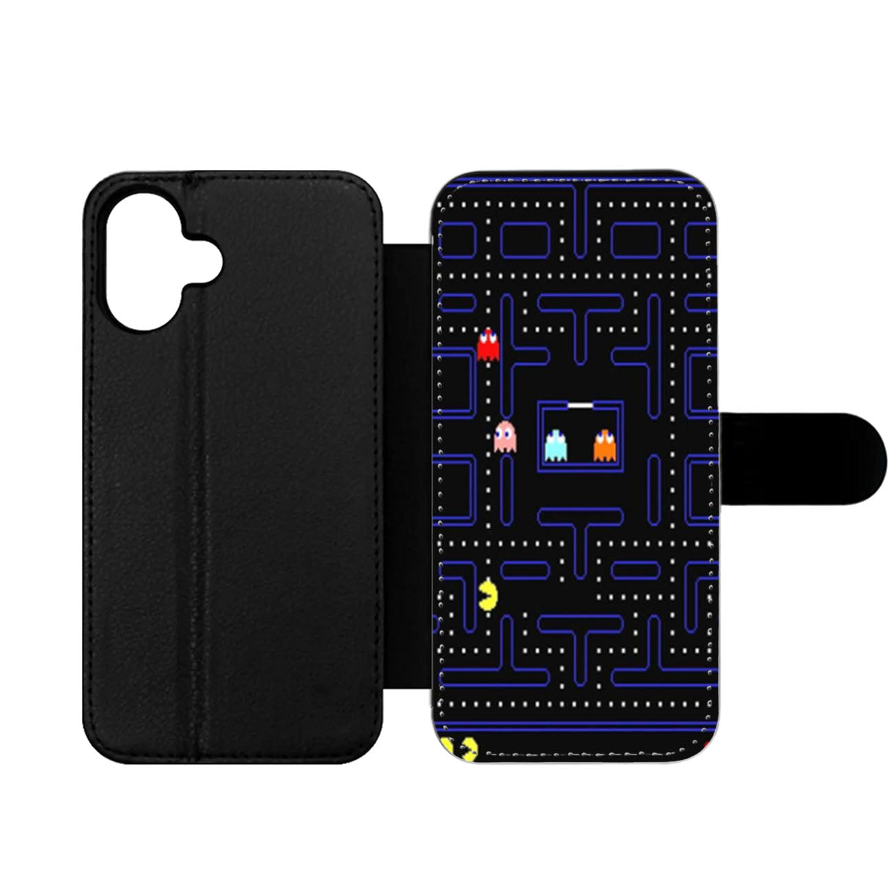 Pac Man Game Wallet iPhone Case