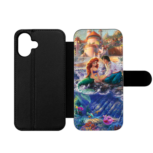 Paintings Ariel The Little Mermaid Wallet iPhone Case