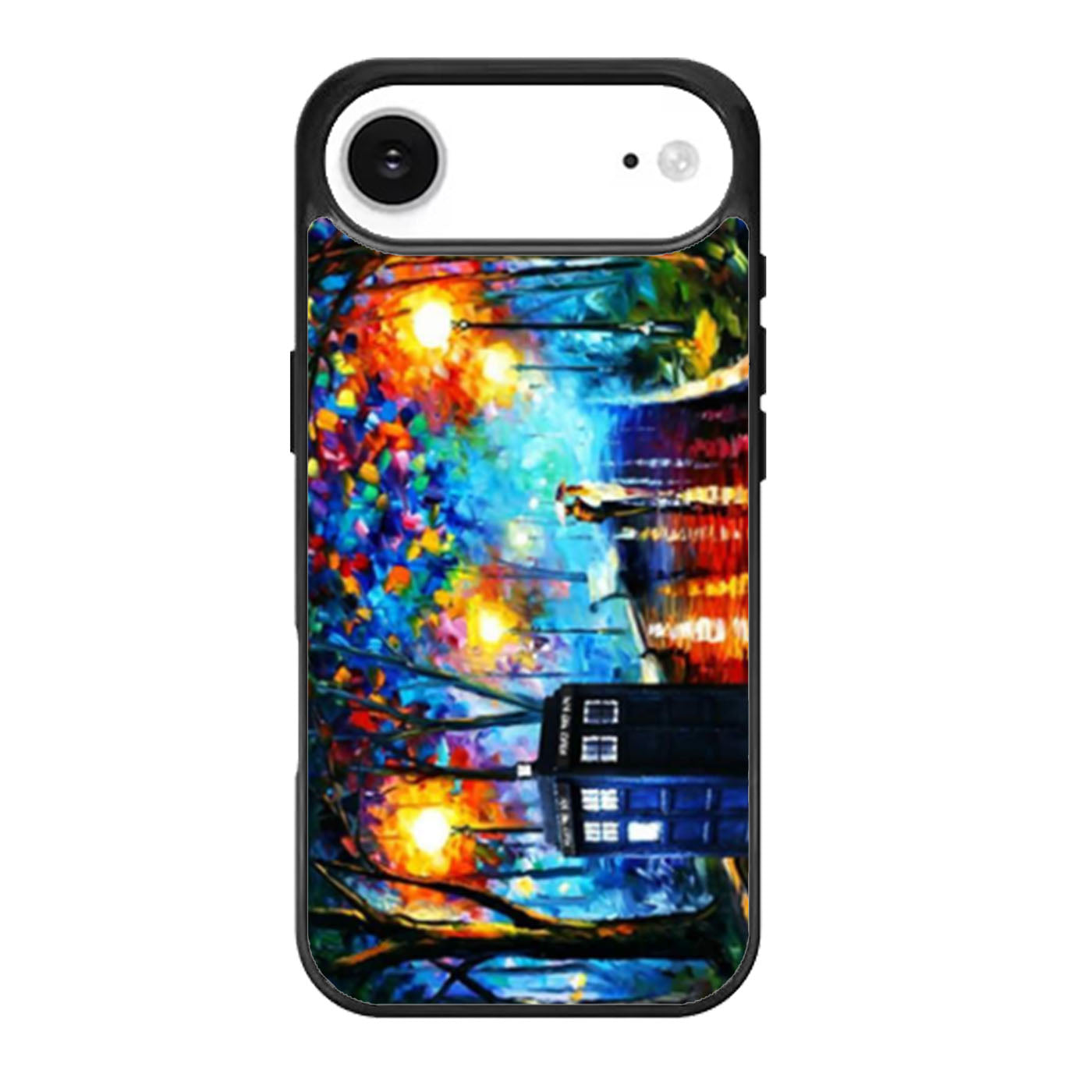 Paintings Tardis Leonid Afremov Doctor Who iPhone Air Case