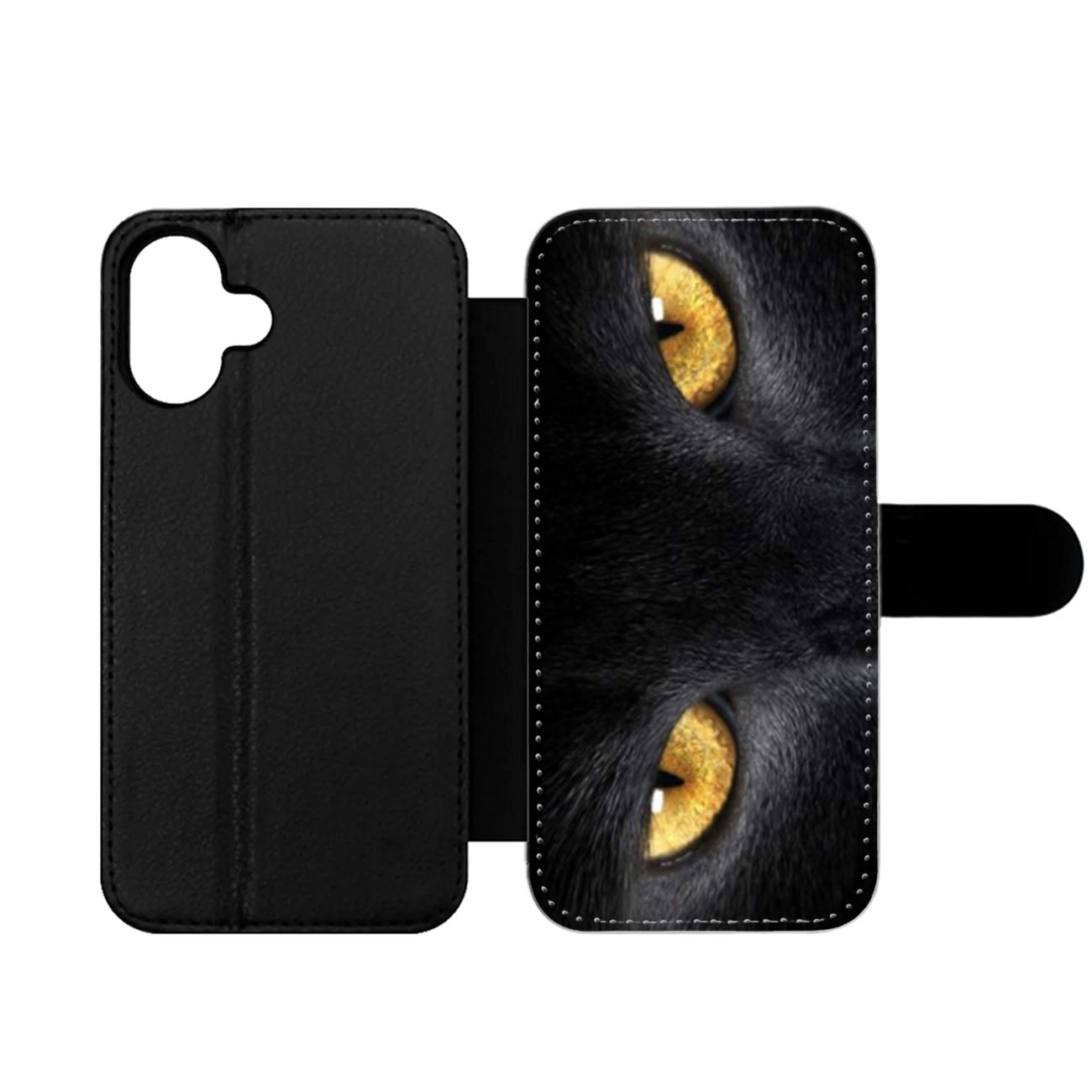 Panther Eyes Wallet iPhone Case