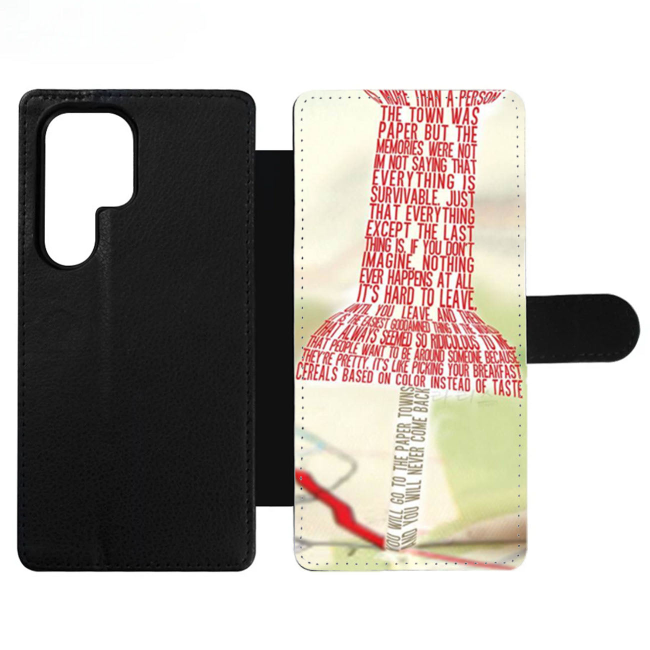 Paper Towns Collage Wallet Samsung Case