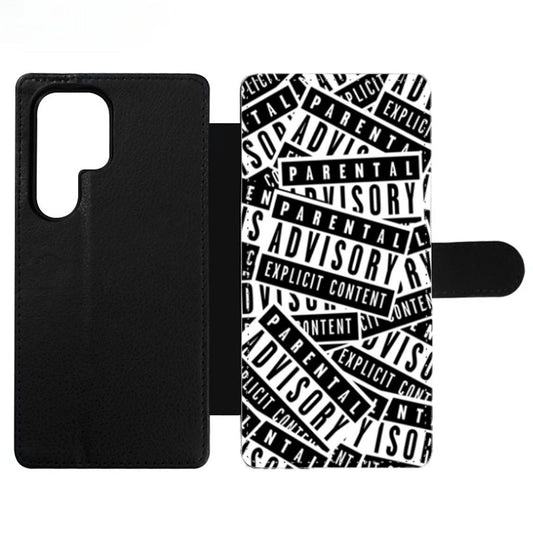 Parental Advisory Wallet Samsung Case