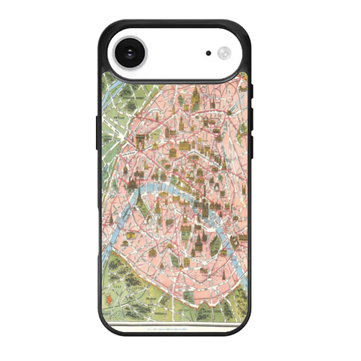 Paris Map iPhone Air Case
