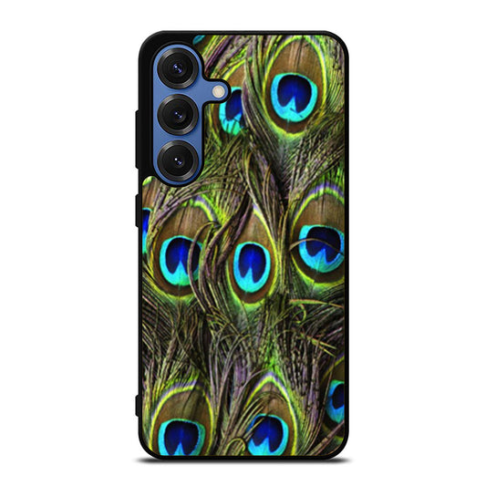 Peacock Feathers Samsung S25 Ultra Case