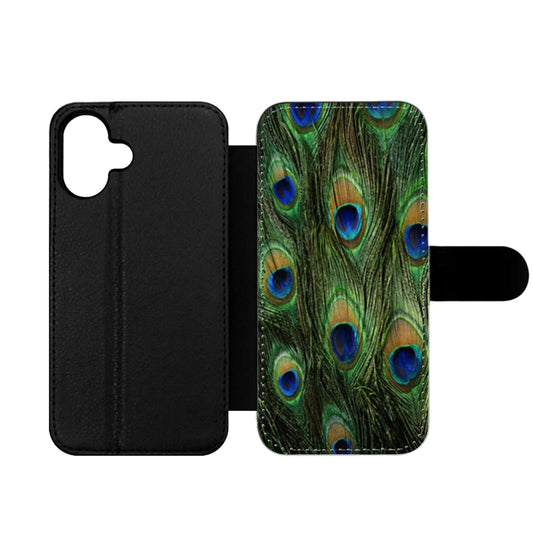 Peacock Wallet iPhone Case
