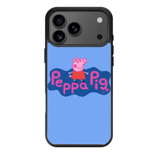 Peppa Pig Blue iPhone 17 Pro Max Case