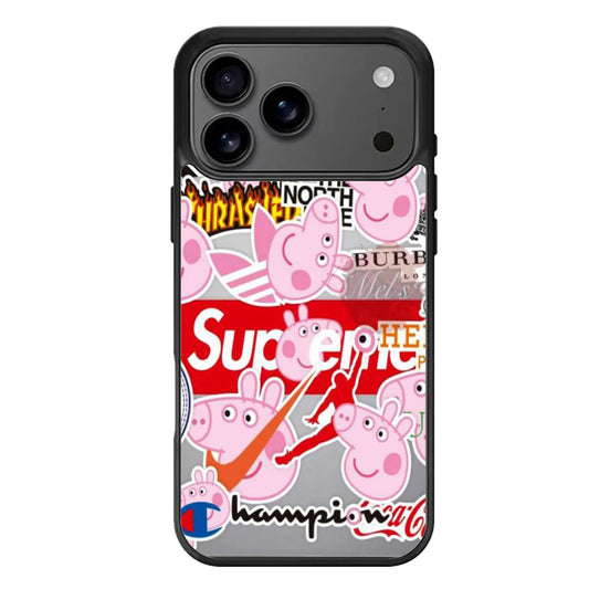 Peppa Pig Fashion iPhone 17 Pro Max Case