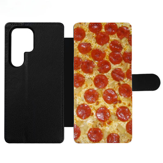 Pepperoni Pizza Wallet Samsung Case