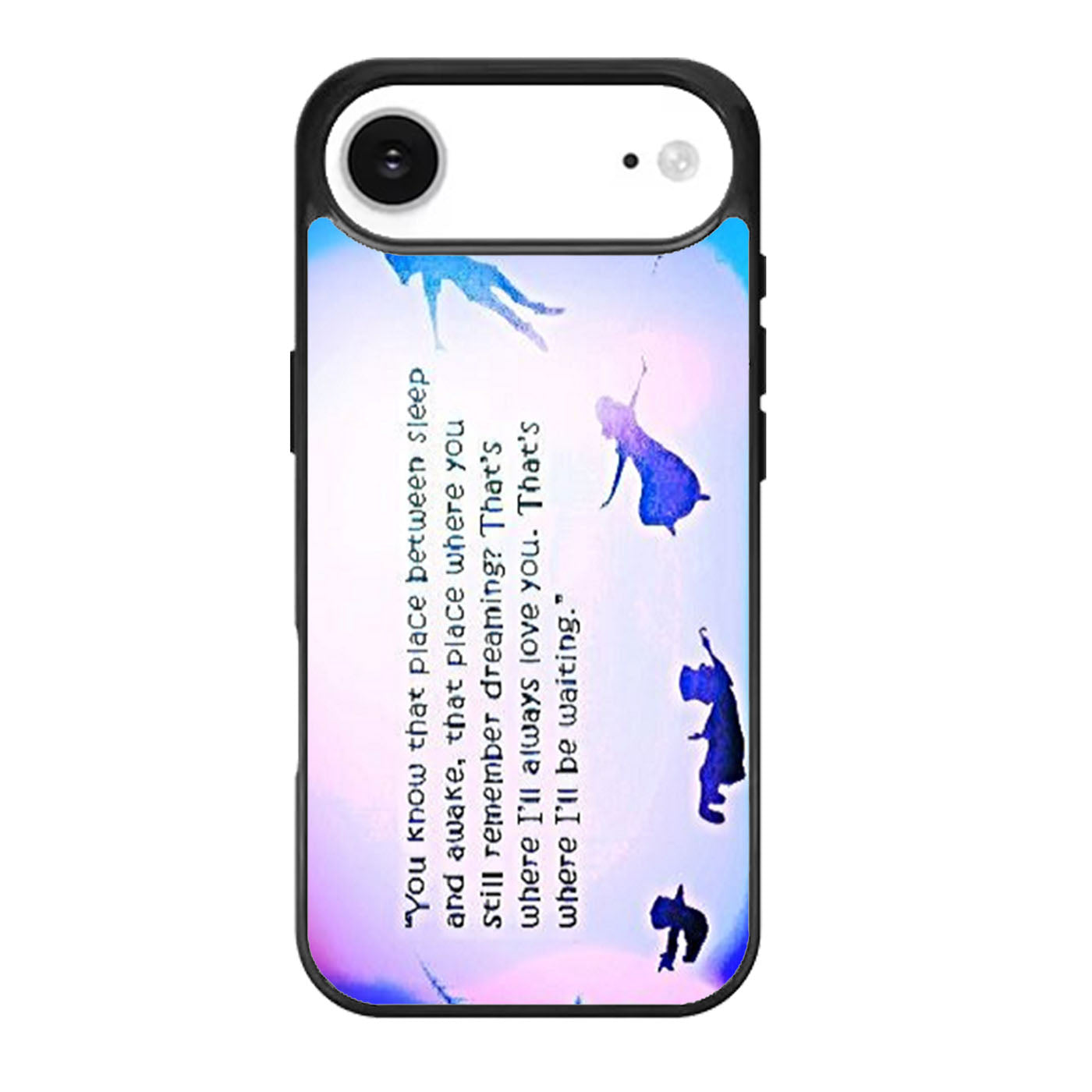Peter Pan Never Grow Up Two iPhone Air Case