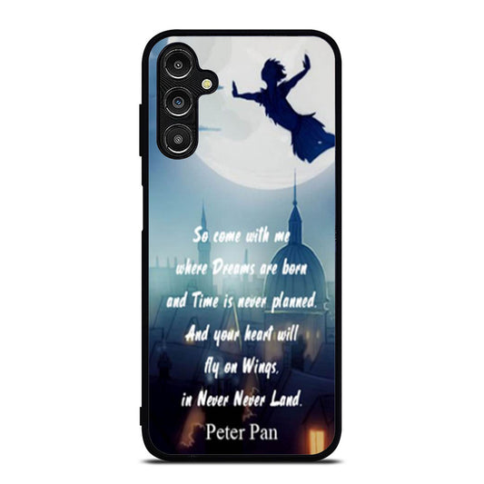 Peter Pan Quote Disney Samsung A16 Case