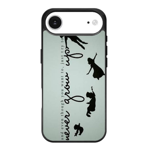 Peter Pan Quote Disney Purple iPhone Air Case