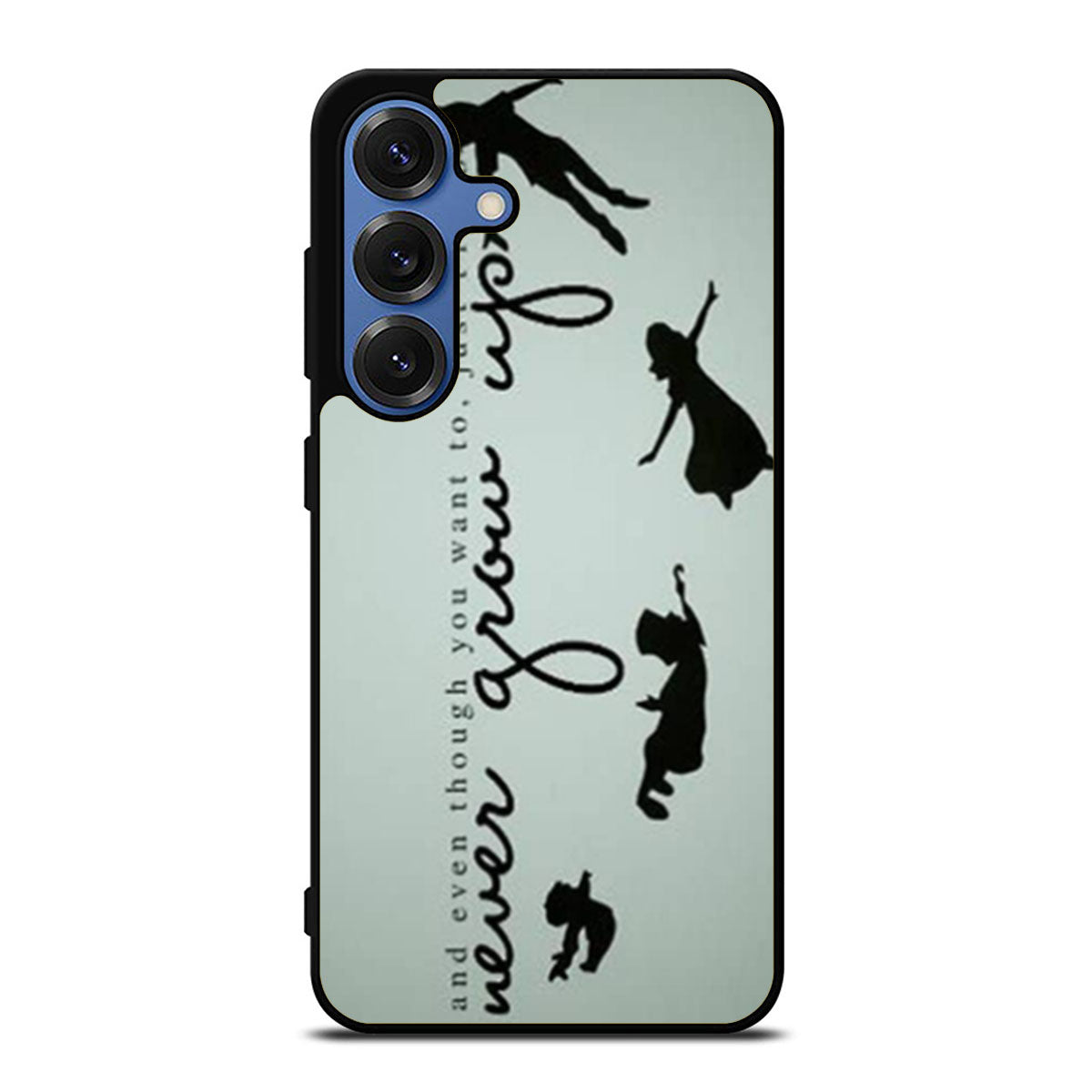 Peter Pan Quote Disney Purple Samsung S25 Ultra Case