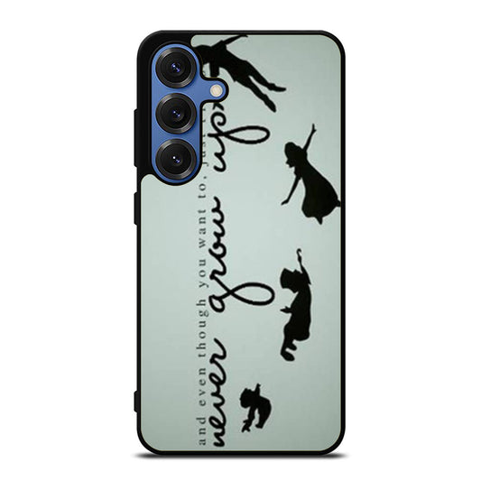 Peter Pan Quote Disney Purple Samsung S25 Ultra Case