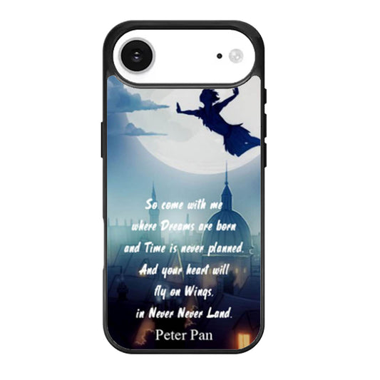Peter Pan Quote Disney iPhone Air Case
