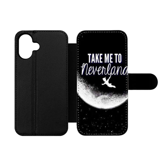 Peter Pan Take Me To Neverland Two Wallet iPhone Case