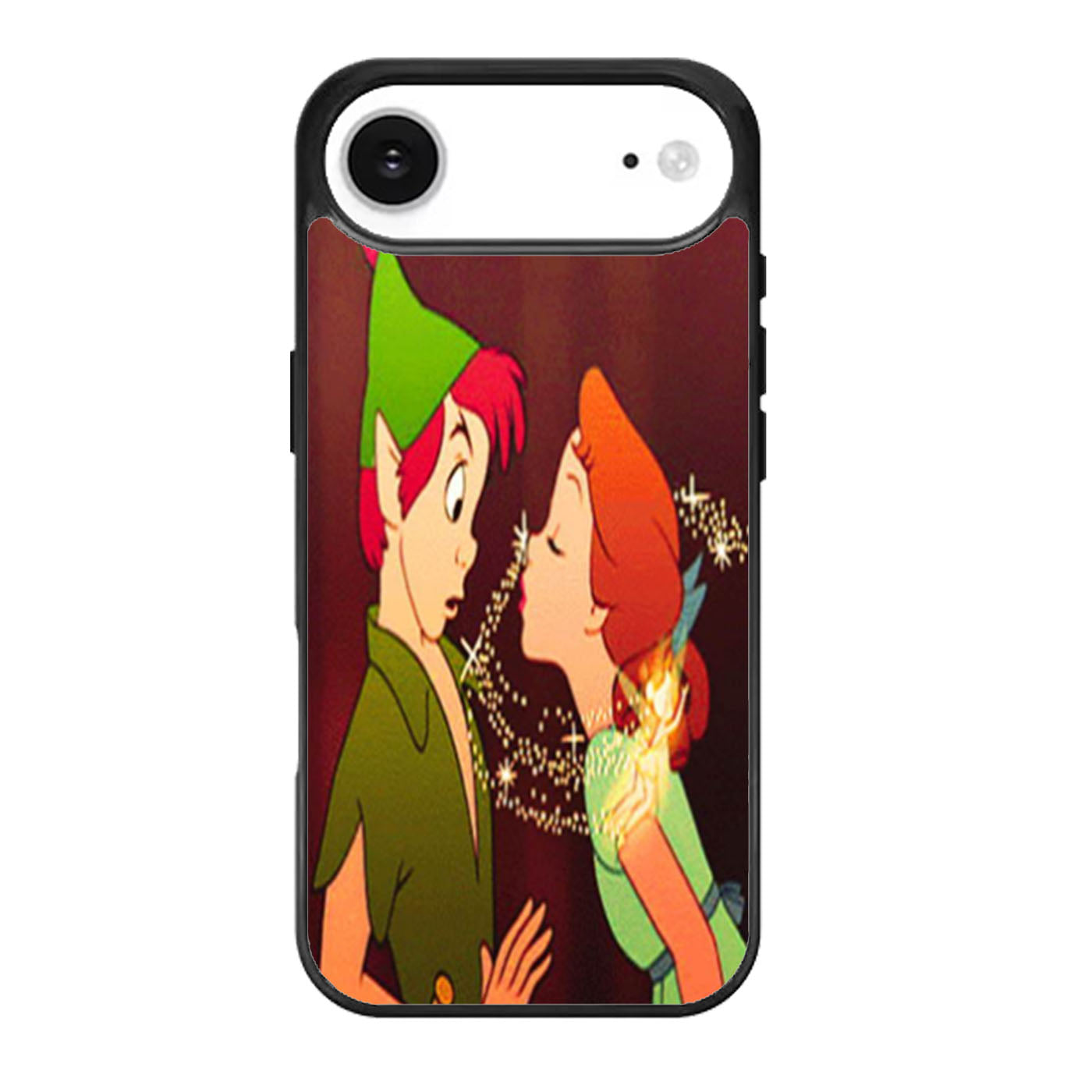 Peter Pan and Wendy Kissing iPhone Air Case