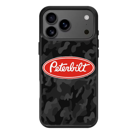 Peterbilt Black Camo iPhone 17 Pro Max Case