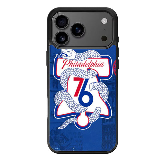 Philadelphia 76ers Logo iPhone 17 Pro Max Case