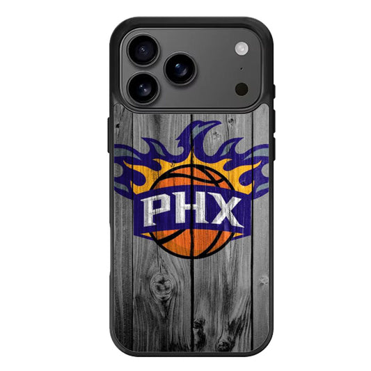 Phoenix Suns Woods iPhone 17 Pro Max Case