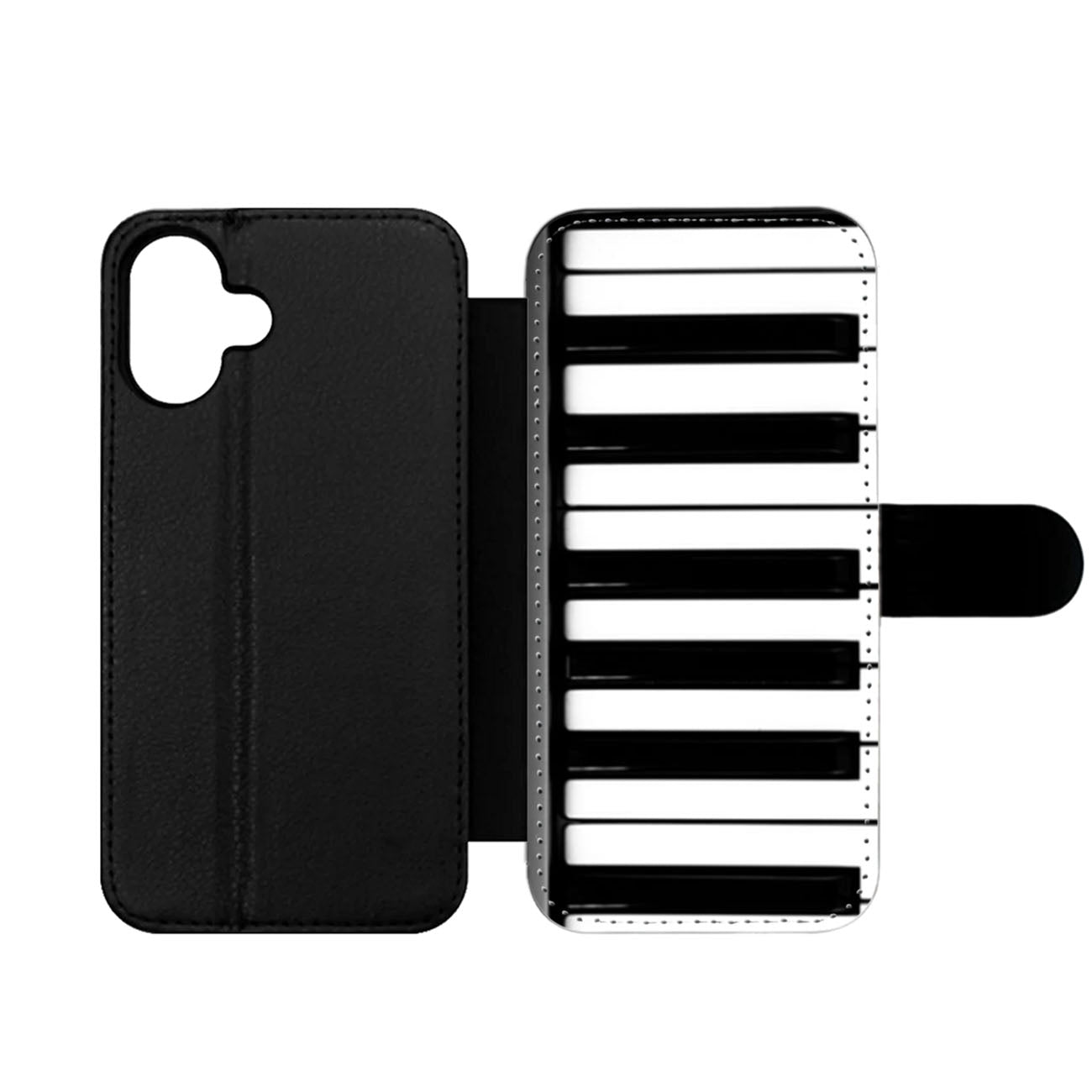 Piano Keys Wallet iPhone Case