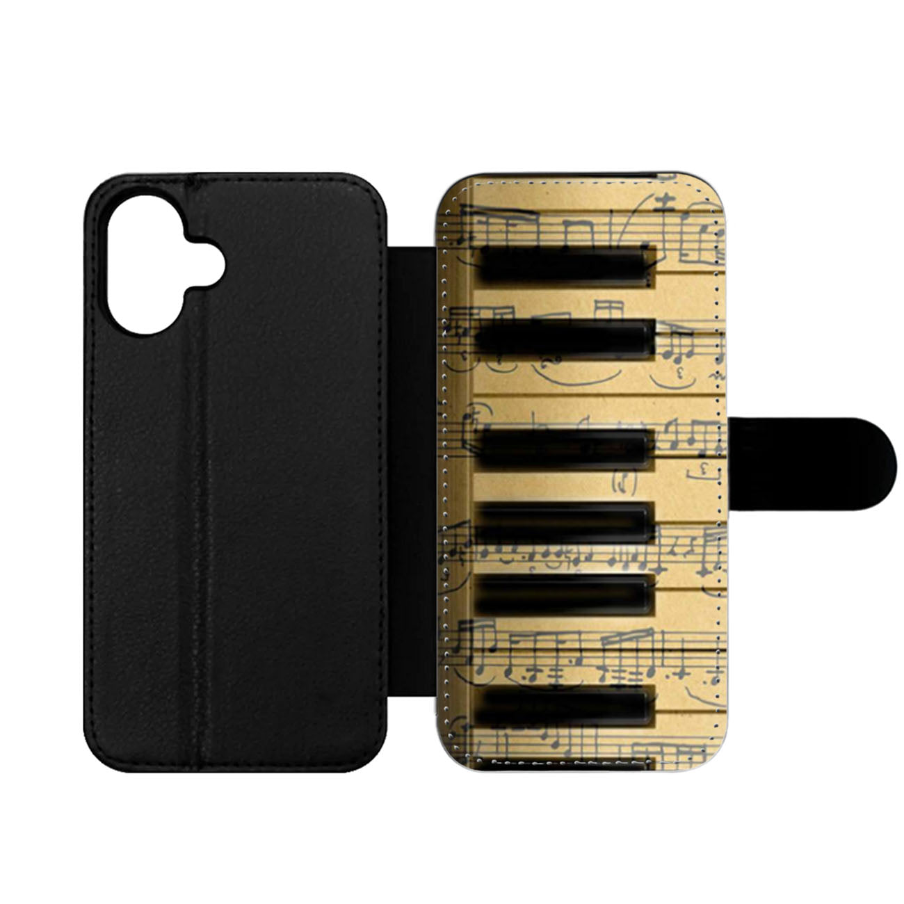 Piano Vintage Wallet iPhone Case