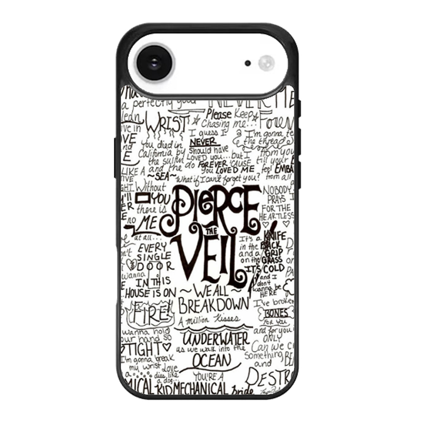 Pierce The Veil Song Lyric Two iPhone Air Case