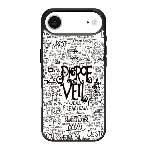 Pierce The Veil Song Lyric Two iPhone Air Case