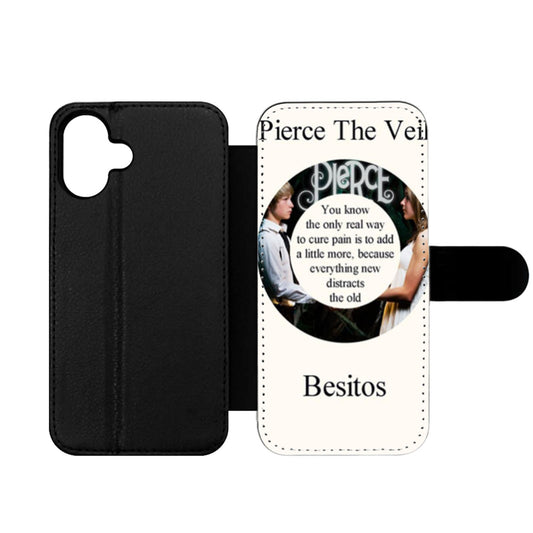 Pierce The Veil Song Lyrics Band Wallet iPhone Case
