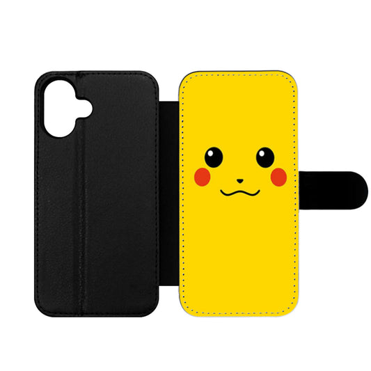 Pikachu Face Wallet iPhone Case