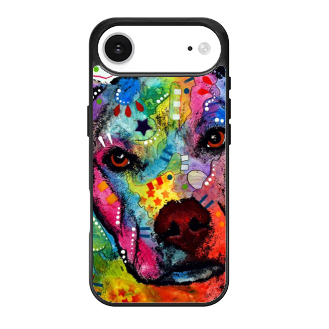 Pitbull Love Painting iPhone Air Case