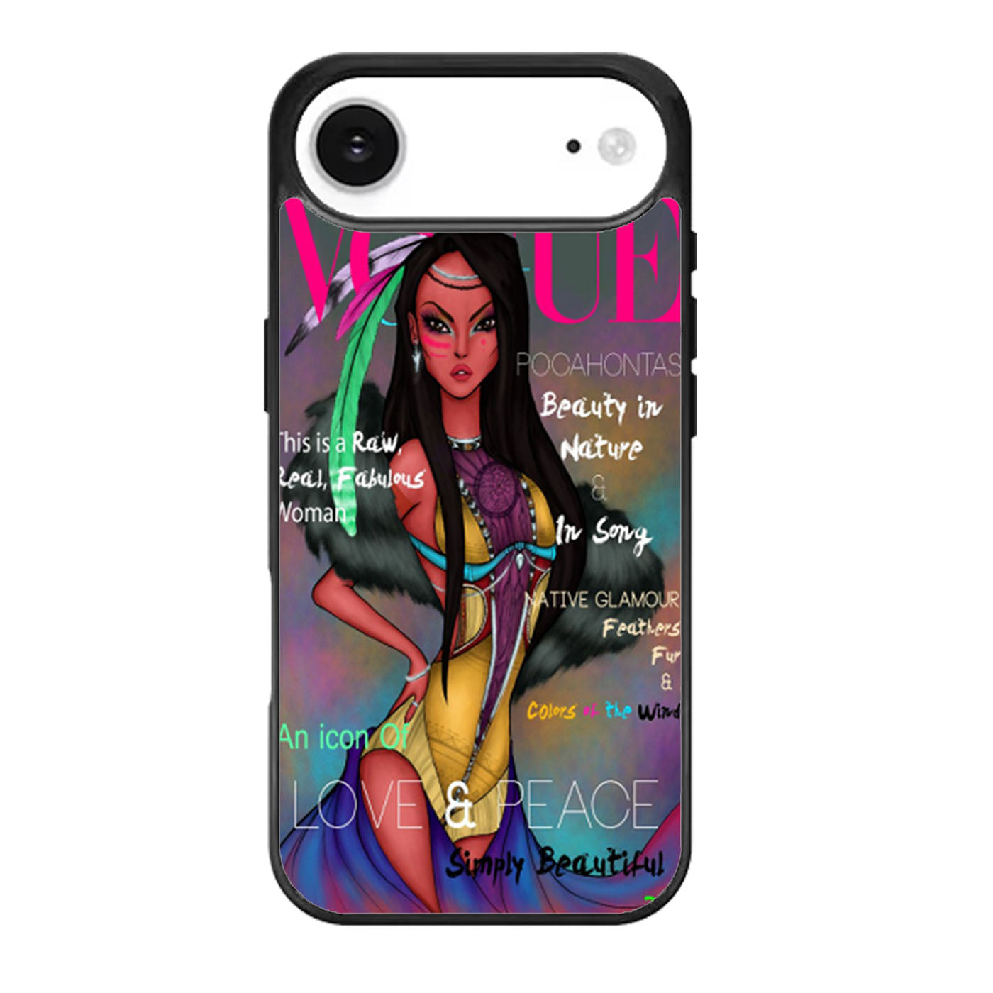 Pocahontas Vogue Magazine iPhone Air Case