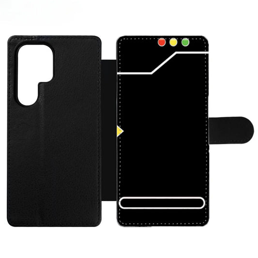 Pokedex Black Wallet Samsung Case