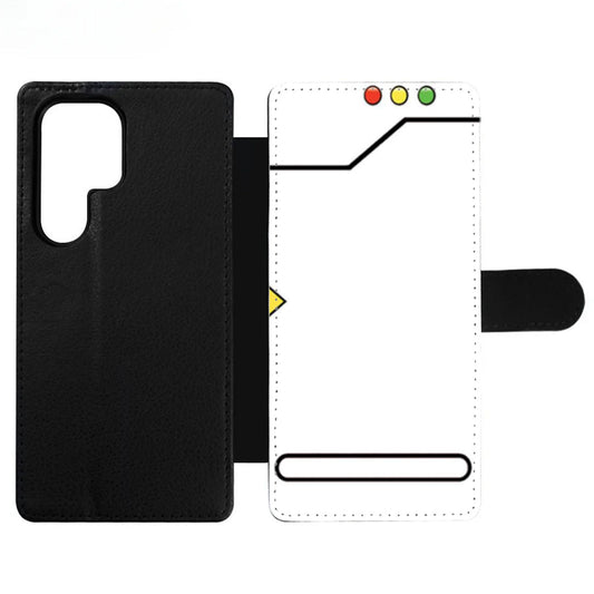 Pokedex White Wallet Samsung Case