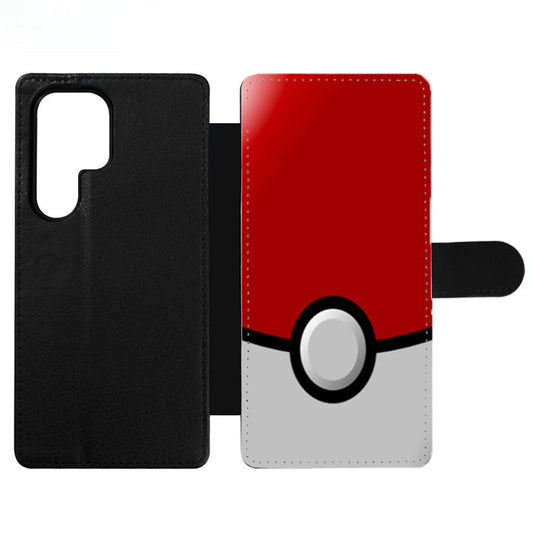 Pokemon Ball Wallet Samsung Case