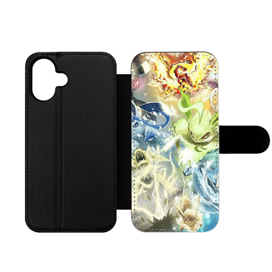 Pokemon Eeveelutions Wallet iPhone Case