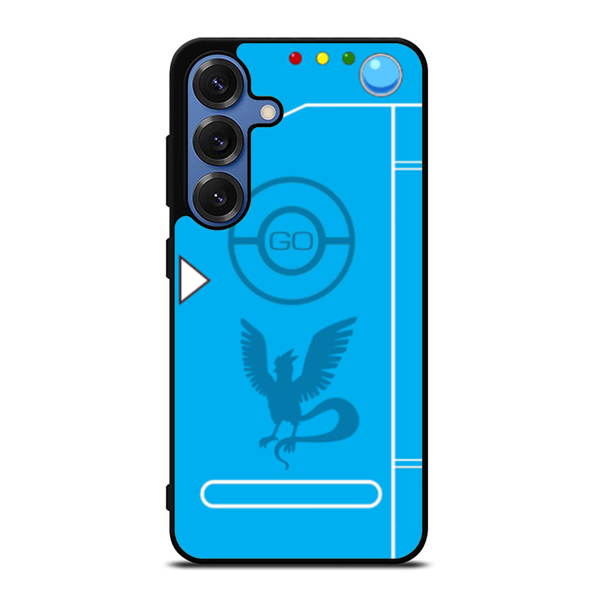 Pokemon Go Team Mystic Pokedex Samsung S25 Ultra Case