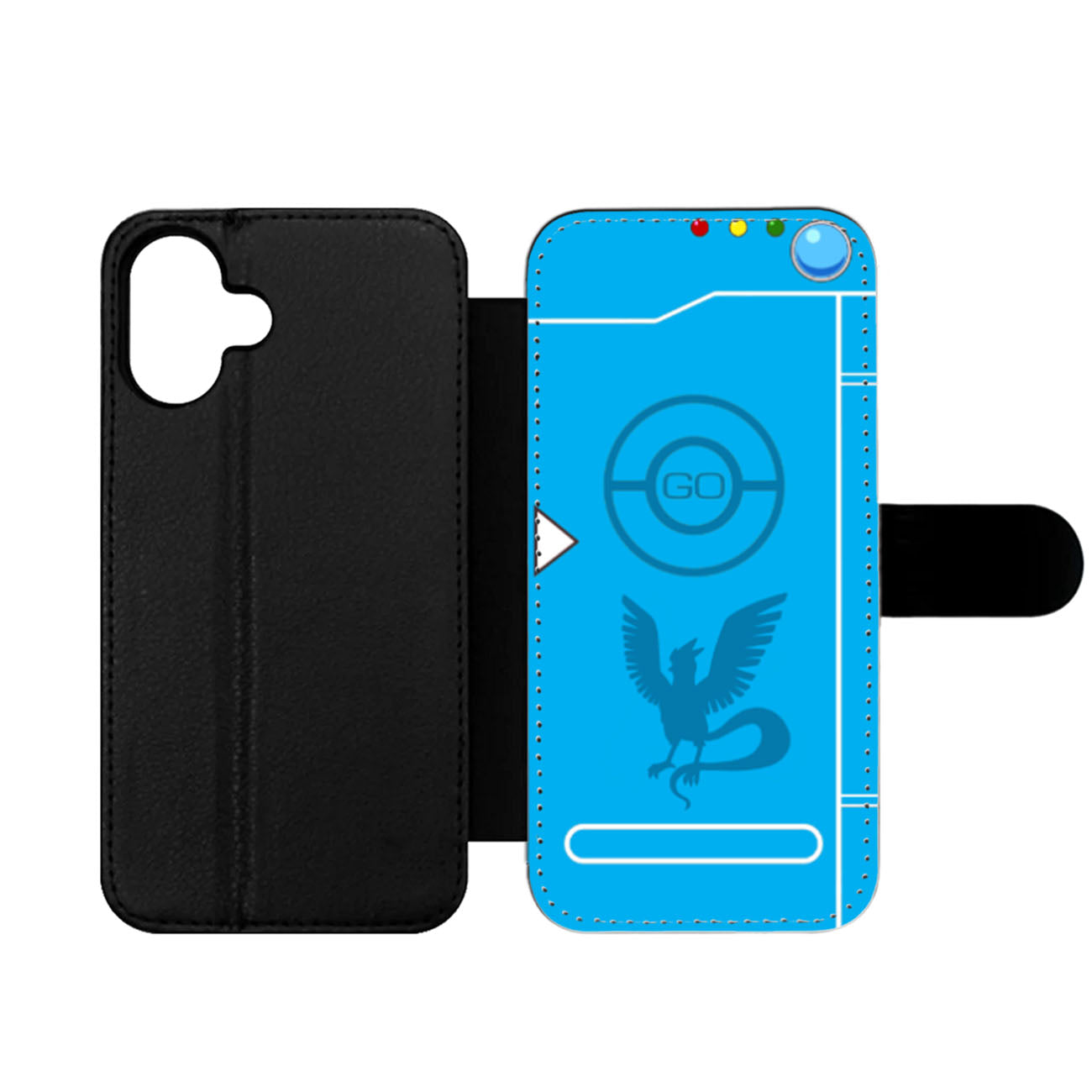 Pokemon Go Team Mystic Pokedex Wallet iPhone Case