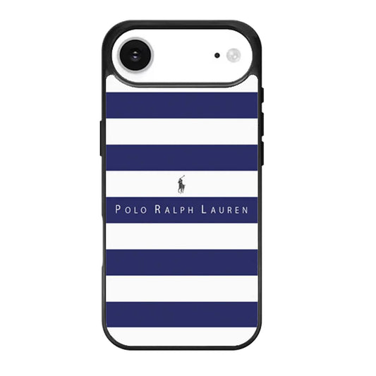 Polo Ralph Lauren Blue White Stripes iPhone Air Case